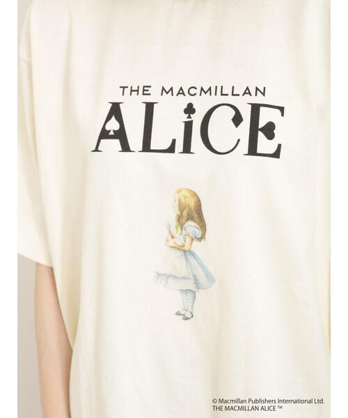 Samansa Mos2（サマンサ モスモス）の「【Alice×SamansaMos2】アリスプリントTシャツ（Tシャツ/カットソー・レディース・ベージュ/キナリ/オフホワイト・F）」の17枚目の写真