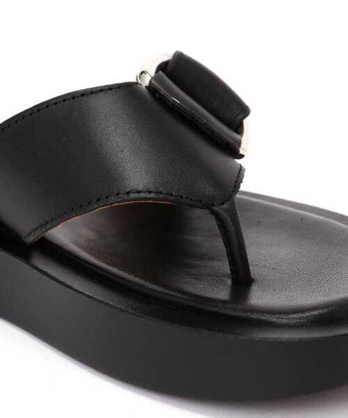 CAMINANDO（カミナンド）の「CAMINANDO(カミナンド) THONG PLATFORM SANDALS/2427/（サンダル・レディース・ブラック・6/7/8）」の18枚目の写真