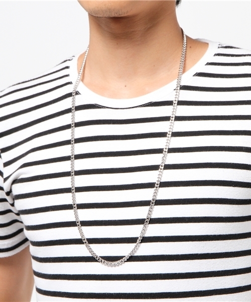 WEGO（ウィゴー）の「WEGO/ロングチェーンネックレス（ネックレス・メンズ・シルバー・FREE）」の4枚目の写真