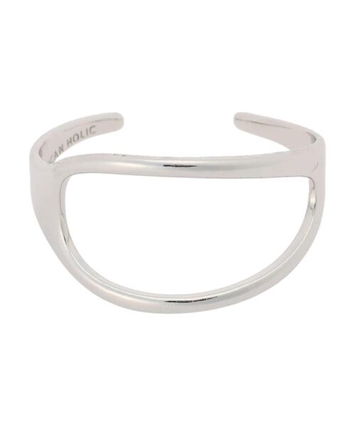 AMERICAN HOLIC(アメリカンホリック)の「変形ラウンドバングル(ブレスレット・レディース・シルバー/ゴールド・FREE)」の11枚目の写真