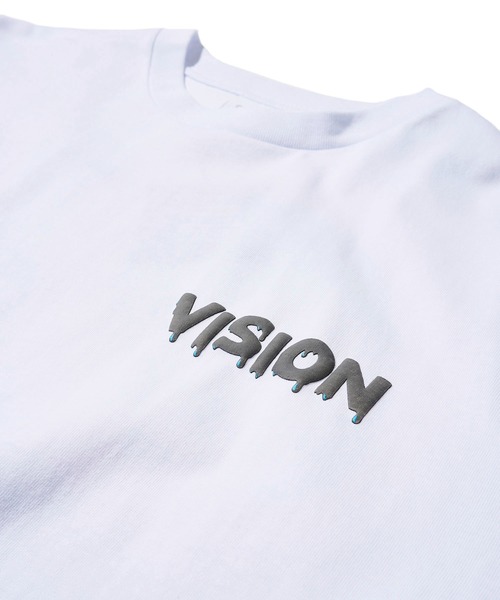 VISION STREET WEAR(ヴィジョンストリートウェア)の「【VISION STREET WEAR】オリジナルグラフィック ゴーストイラストプリントTシャツ / バックプリント(Tシャツ/カットソー・レディース・ホワイト/ブラック/ターコイズブルー・MEDIUM/LARGE/X-LARGE)」の13枚目の写真