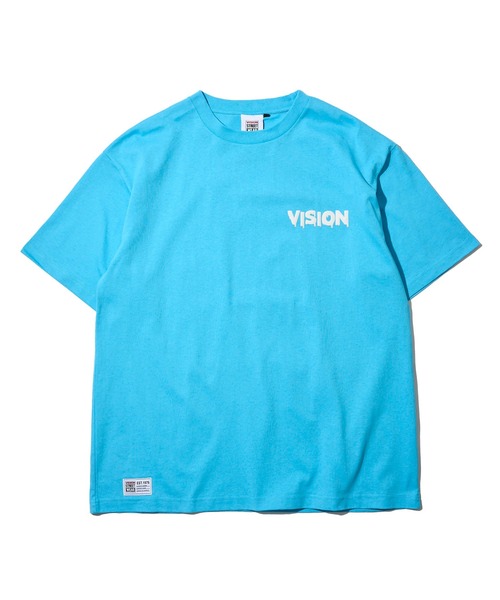 VISION STREET WEAR(ヴィジョンストリートウェア)の「【VISION STREET WEAR】オリジナルグラフィック ゴーストイラストプリントTシャツ / バックプリント(Tシャツ/カットソー・レディース・ホワイト/ブラック/ターコイズブルー・MEDIUM/LARGE/X-LARGE)」の11枚目の写真