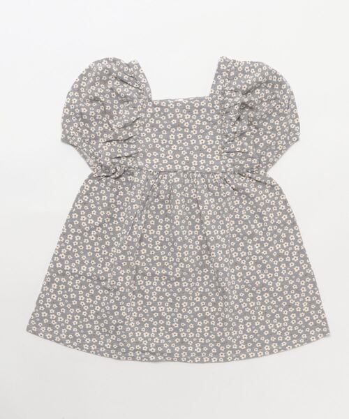 【セール】【Bs】【it】【Rylee＋Cru】BREA DRESS || BLUE DITSY（その他ベビー用品）｜Rylee + Cru（ライリーアンドクルー）