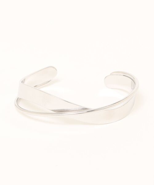 Three Four Time（ｽﾘｰﾌｫｰﾀｲﾑ）の「クロスバングル（バングル/リストバンド・レディース・シルバー/ブラウン/ゴールド・FREE）」の15枚目の写真