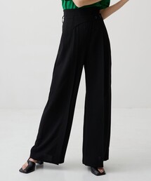 UNITED TOKYO | タックワイドストレートパンツ(スラックス)