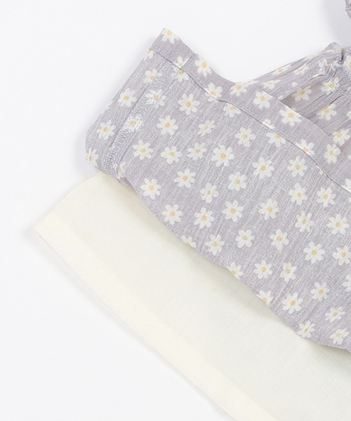 petit main（プティマイン）の「【スマイルシリーズ】楊柳チュニック(キッズサイズ)（チュニック・キッズ・ライトブルー/イエロー/ライトピンク/オレンジ/ライトグレー・100cm/120cm/130cm/110cm/90cm/80ｃｍ）」の17枚目の写真