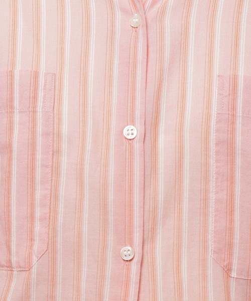 niko and...(ニコアンド)の「プレミアムローンドロストシャツ(シャツ/ブラウス・レディース・グリーン/ホワイト/ピンク/ネイビー/イエロー・SHORT/LONG)」の16枚目の写真