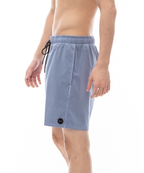 【セール】RVCA メンズ VA PIGMENT ELASTIC SHORT ボードショーツ/サーフトランクス 【2024年夏モデル】/ルーカウエストゴムバギーショーツ (水着)（水着）｜RVCA（ルーカ）