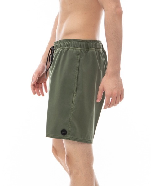 【セール】RVCA メンズ VA PIGMENT ELASTIC SHORT ボードショーツ/サーフトランクス 【2024年夏モデル】/ルーカウエストゴムバギーショーツ (水着)（水着）｜RVCA（ルーカ）
