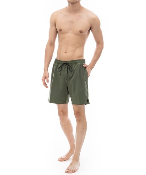 【セール】RVCA メンズ VA PIGMENT ELASTIC SHORT ボードショーツ/サーフトランクス 【2024年夏モデル】/ルーカウエストゴムバギーショーツ (水着)（水着）｜RVCA（ルーカ）