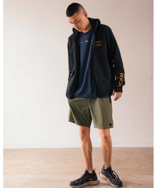 【セール】RVCA メンズ VA PIGMENT ELASTIC SHORT ボードショーツ/サーフトランクス 【2024年夏モデル】/ルーカウエストゴムバギーショーツ (水着)（水着）｜RVCA（ルーカ）