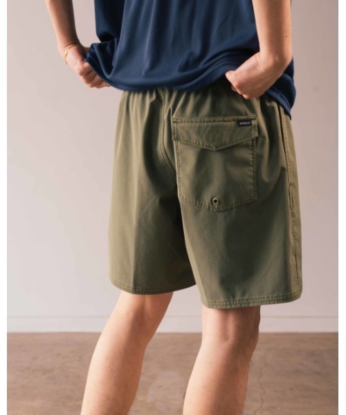 【セール】RVCA メンズ VA PIGMENT ELASTIC SHORT ボードショーツ/サーフトランクス 【2024年夏モデル】/ルーカウエストゴムバギーショーツ (水着)（水着）｜RVCA（ルーカ）