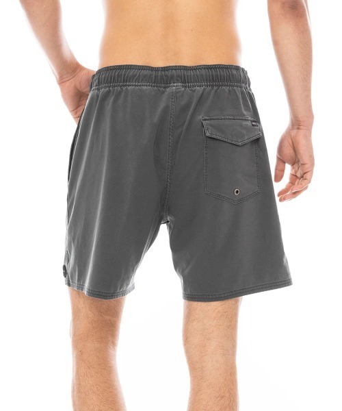 【セール】RVCA メンズ VA PIGMENT ELASTIC SHORT ボードショーツ/サーフトランクス 【2024年夏モデル】/ルーカウエストゴムバギーショーツ (水着)（水着）｜RVCA（ルーカ）