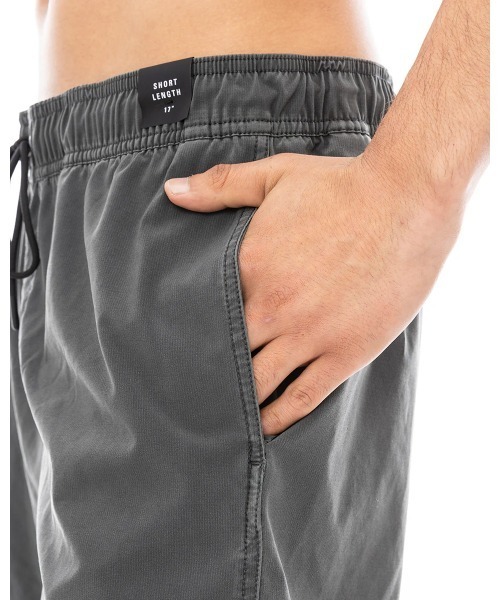 【セール】RVCA メンズ VA PIGMENT ELASTIC SHORT ボードショーツ/サーフトランクス 【2024年夏モデル】/ルーカウエストゴムバギーショーツ (水着)（水着）｜RVCA（ルーカ）