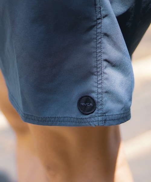 【セール】RVCA メンズ VA PIGMENT ELASTIC SHORT ボードショーツ/サーフトランクス 【2024年夏モデル】/ルーカウエストゴムバギーショーツ (水着)（水着）｜RVCA（ルーカ）