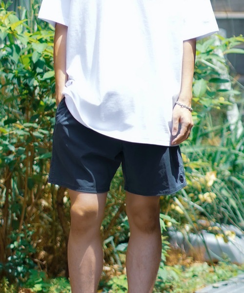 【セール】RVCA メンズ VA PIGMENT ELASTIC SHORT ボードショーツ/サーフトランクス 【2024年夏モデル】/ルーカウエストゴムバギーショーツ (水着)（水着）｜RVCA（ルーカ）