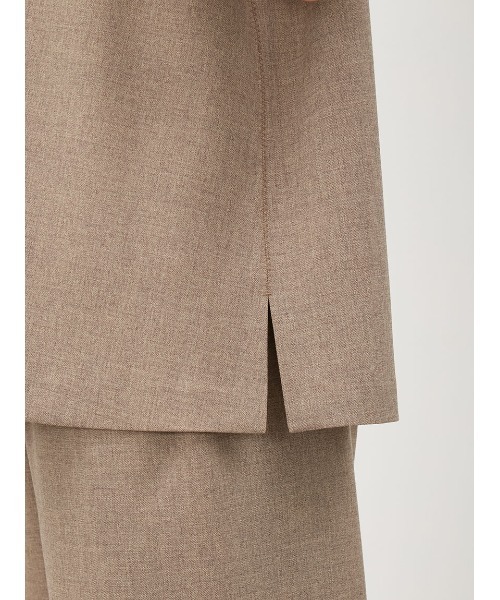 Mila Owen（ミラオーウェン）の「ジョーゼットジャージーSET【手洗い可能】（ワンピース・レディース・モカ/アイボリー/ブラック・0/1/00）」の19枚目の写真