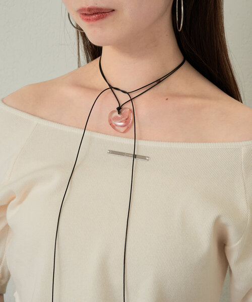 Chico（チコ）の「マーブルクリアチョーカー（その他ヘアアクセサリー・レディース・イエロー/ブラウン/グリーン・FREE）」の6枚目の写真