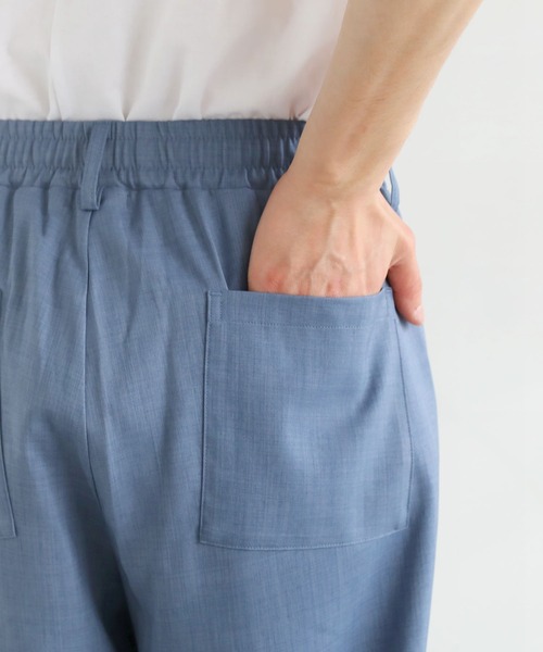 LIL VENDARS(リルヴェンダース)の「Buyer's Select/【3点セットアップ】接触冷感リネンライクスキッパーシャツ&ロングパンツ&ショーツ(Tシャツ/カットソー・メンズ・ブラウン/ブラック/グレー/ネイビー/ブルー・S/XL/L/M)」の15枚目の写真