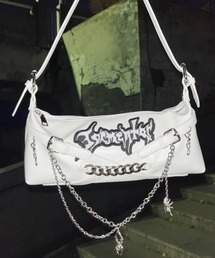 NOVESSEL（ノベセル）の「A'GEM/9 × .kom『NOVESSEL/ノベセル』チェーン付きショルダーバッグ（ショルダーバッグ）」