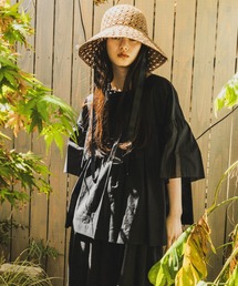 niko and... | [MODE NORM CORE]ボイルギャザー2WAYブラウス(Tシャツ/カットソー)