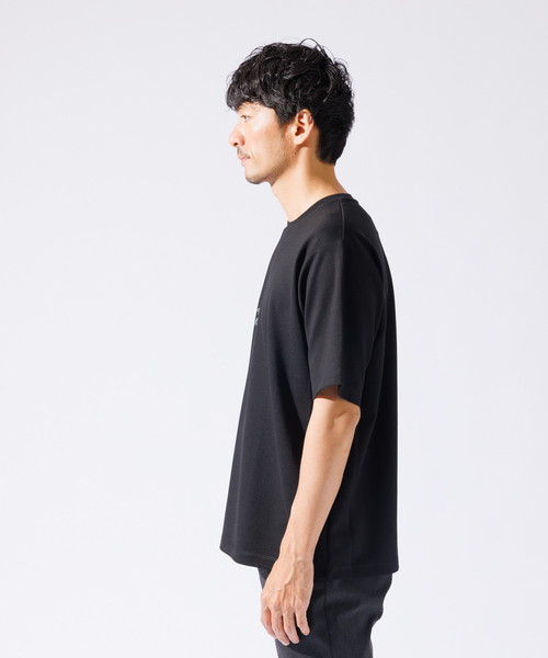 ABAHOUSE GRAY（アバハウスグレイ）の「【CITY】刺繍 ポンチ Tシャツ（Tシャツ/カットソー・メンズ・ブラック/スモークピンク/ネイビー/グリーン/ホワイト・46/48）」の22枚目の写真