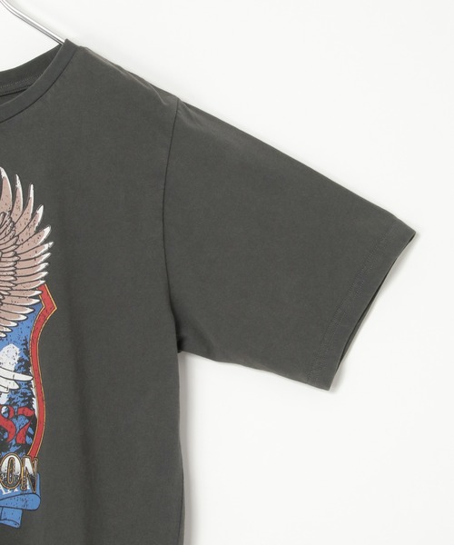 notch.(ノッチ)の「イーグルプリントTシャツ(Tシャツ/カットソー・レディース・オフホワイト/チャコール・M)」の14枚目の写真