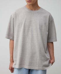 ピグメントサイドスリットTシャツ