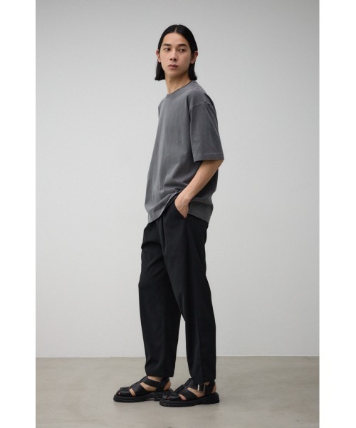 AZUL by moussy(アズールバイマウジー)の「ピグメントサイドスリットTシャツ(Tシャツ/カットソー・メンズ・ライトグレー/ブラック/ライトカーキ・MEDIUM/LARGE)」の6枚目の写真