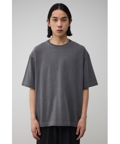 AZUL by moussy(アズールバイマウジー)の「ピグメントサイドスリットTシャツ(Tシャツ/カットソー・メンズ・ライトグレー/ブラック/ライトカーキ・MEDIUM/LARGE)」の7枚目の写真