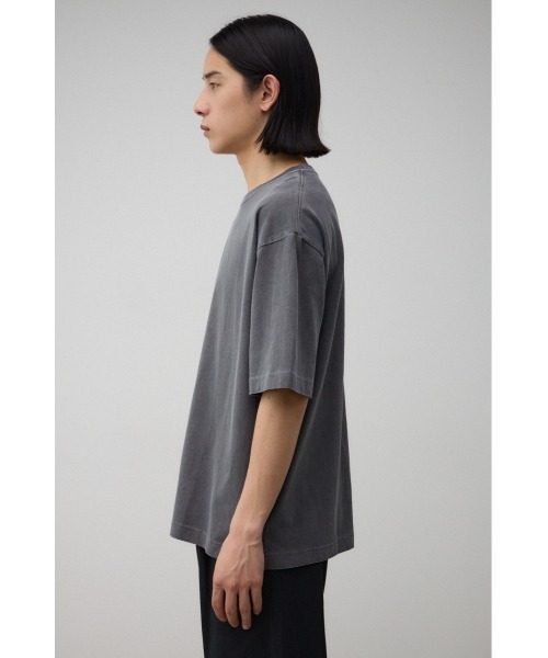 AZUL by moussy(アズールバイマウジー)の「ピグメントサイドスリットTシャツ(Tシャツ/カットソー・メンズ・ライトグレー/ブラック/ライトカーキ・MEDIUM/LARGE)」の8枚目の写真