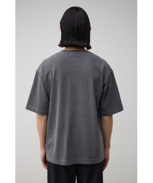 AZUL by moussy(アズールバイマウジー)の「ピグメントサイドスリットTシャツ(Tシャツ/カットソー・メンズ・ライトグレー/ブラック/ライトカーキ・MEDIUM/LARGE)」の9枚目の写真