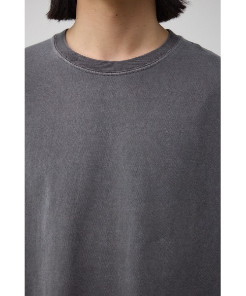 AZUL by moussy(アズールバイマウジー)の「ピグメントサイドスリットTシャツ(Tシャツ/カットソー・メンズ・ライトグレー/ブラック/ライトカーキ・MEDIUM/LARGE)」の10枚目の写真
