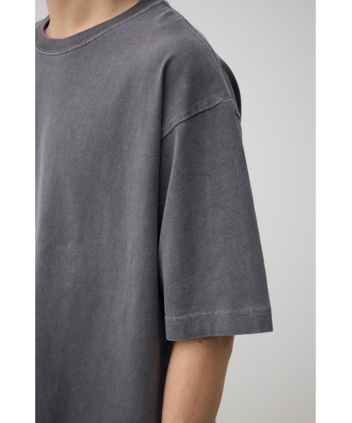 AZUL by moussy(アズールバイマウジー)の「ピグメントサイドスリットTシャツ(Tシャツ/カットソー・メンズ・ライトグレー/ブラック/ライトカーキ・MEDIUM/LARGE)」の11枚目の写真
