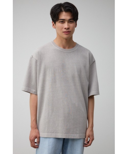 AZUL by moussy(アズールバイマウジー)の「ピグメントサイドスリットTシャツ(Tシャツ/カットソー・メンズ・ライトグレー/ブラック/ライトカーキ・MEDIUM/LARGE)」の17枚目の写真