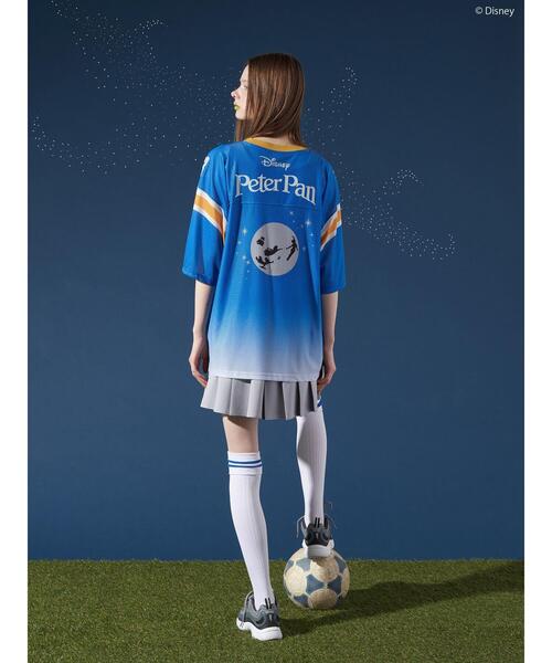 Disney（ディズニー）の「ゲームシャツ/Peter　Pan（Tシャツ/カットソー・レディース・ブラック/ブルー・FREE）」の10枚目の写真