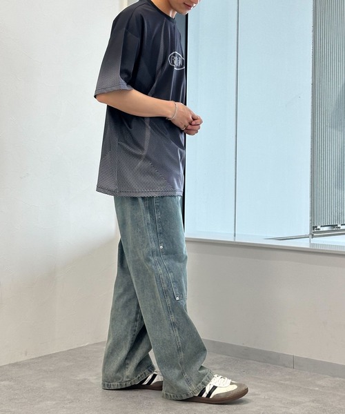 3.3 Field Trip （3.3フィールドトリップ）の「3.3 Field Trip／ダブルニーデニム2（デニムパンツ・メンズ・ブルー・MEDIUM/LARGE）」の3枚目の写真