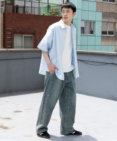 3.3 Field Trip （3.3フィールドトリップ）の「3.3 Field Trip／ダブルニーデニム2（デニムパンツ・メンズ・ブルー・MEDIUM/LARGE）」の17枚目の写真