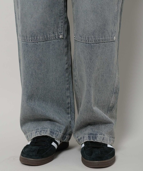 3.3 Field Trip （3.3フィールドトリップ）の「3.3 Field Trip／ダブルニーデニム2（デニムパンツ・メンズ・ブルー・MEDIUM/LARGE）」の14枚目の写真