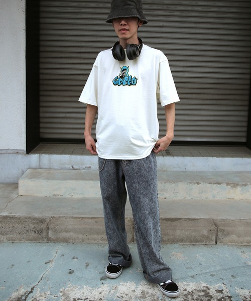 Jungle Storm（ジャングルストーム）の「グラフィティロゴ刺繍 半袖T