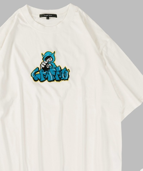 Jungle Storm（ジャングルストーム）の「グラフィティロゴ刺繍 半袖T