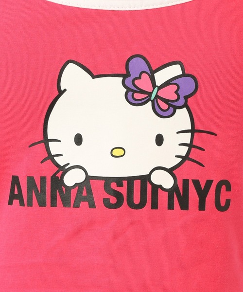 ANNA SUI NYC（アナ スイ エヌ ワイ シー）の「ANNA SUI NYC HELLO KITTY リンガーキャミソール（キャミソール・レディース・ブラック/ピンク・S/M）」の8枚目の写真