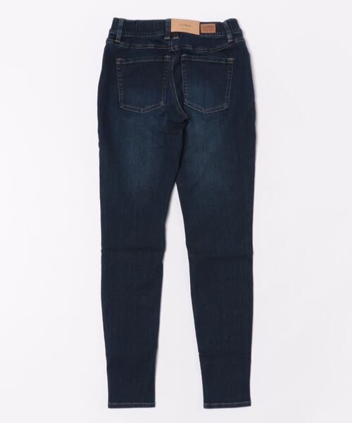 L.L.Bean（エルエルビーン）の「ビーンフレックス・ジーンズ、ミッドライズ　スキニーレッグ　プルオン ジャパン・フィット　股下75cm（デニムパンツ・レディース・ブルー/ブラック/ダークブルー/ライトインディゴブルー・7/9/11/15 /13/17）」の10枚目の写真
