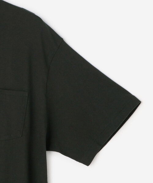 Morris & Sons（モリスアンドサンズ）の「MORRIS & SONS | 丸胴吊り天竺 ポケットTシャツ MEN（Tシャツ/カットソー・メンズ・ダークグリーン/ブラック/ホワイト/ライトブルー・5/4/3）」の14枚目の写真