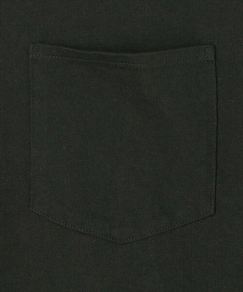 Morris & Sons（モリスアンドサンズ）の「MORRIS & SONS | 丸胴吊り天竺 ポケットTシャツ MEN（Tシャツ/カットソー・メンズ・ダークグリーン/ブラック/ホワイト/ライトブルー・5/4/3）」の13枚目の写真