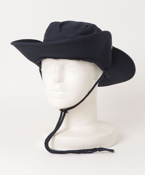 FUNALIVE（ファンアライブ）の「RUCCHE リップストップアドベンチャーハット（ハット・メンズ・チャコール/ライトベージュ/ブルーグリーン/ダークベージュ/ダルブルー系/カーキ/ネイビー/グレー/ブラック/ベージュ・F）」の12枚目の写真