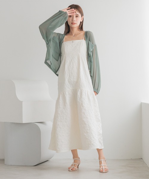 mysty woman（ミスティウーマン）の「スライドネックレス　131900（ネックレス・レディース・ベージュ/ライトグレー・FREE）」の11枚目の写真