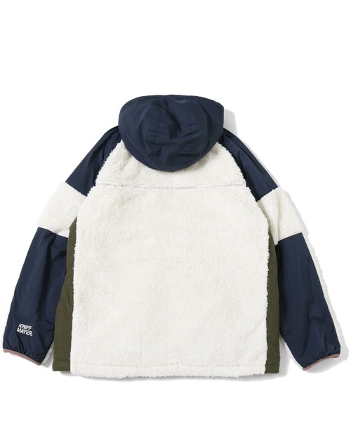 KRIFF MAYER（クリフメイヤー）の「シャギーボアフードジャケット（その他アウター・メンズ・グレー/ナチュラル/ベージュ/チャコール/カラフル/ダークブルー/カーキ・MEDIUM/X-LARGE/LARGE）」の14枚目の写真