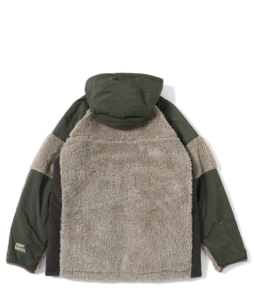 KRIFF MAYER（クリフメイヤー）の「シャギーボアフードジャケット（その他アウター・メンズ・グレー/ナチュラル/ベージュ/チャコール/カラフル/ダークブルー/カーキ・MEDIUM/X-LARGE/LARGE）」の9枚目の写真