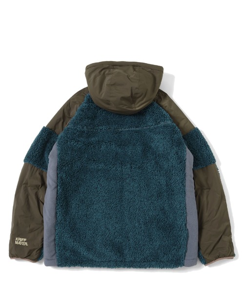 KRIFF MAYER（クリフメイヤー）の「シャギーボアフードジャケット（その他アウター・メンズ・グレー/ナチュラル/ベージュ/チャコール/カラフル/ダークブルー/カーキ・MEDIUM/X-LARGE/LARGE）」の17枚目の写真